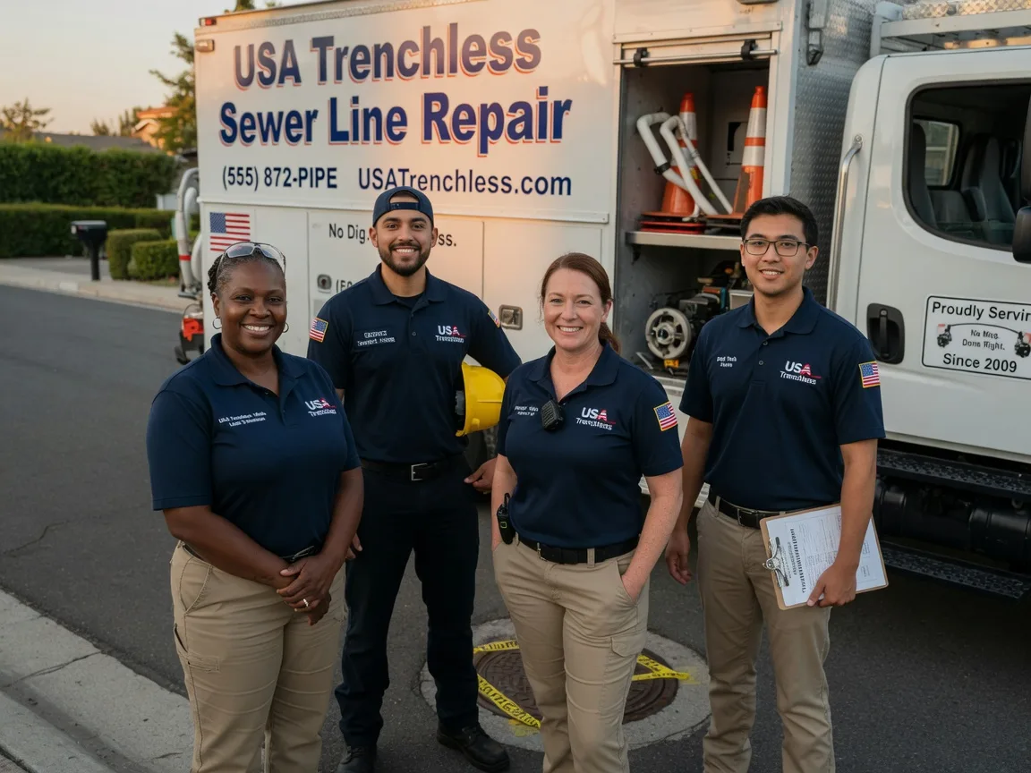 Sewer Line Repair company in Justice, IL